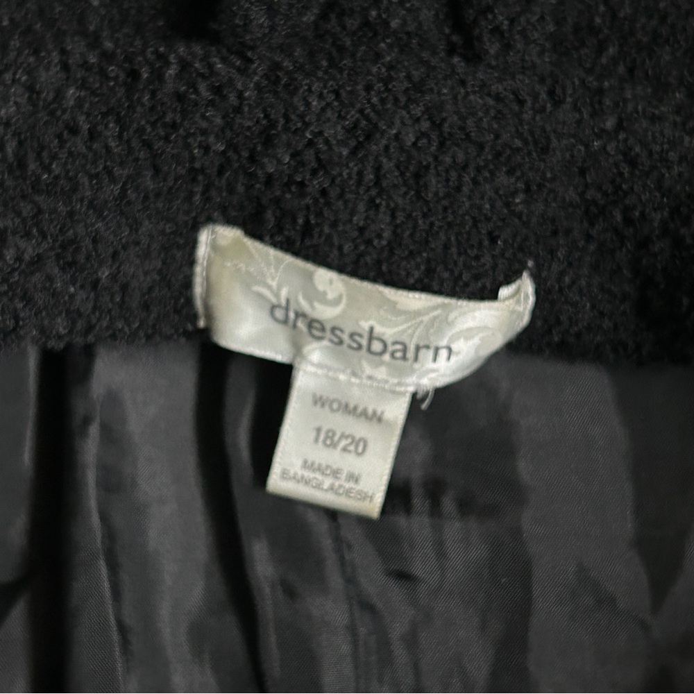 Dress Barn Plush Teddy Jacket - Picture 5 of 6